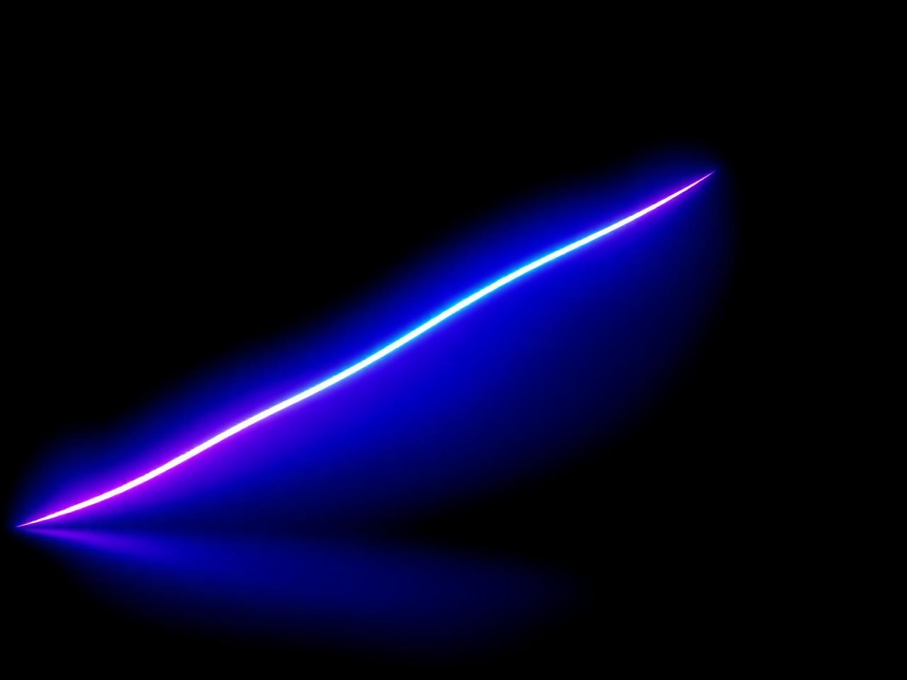 Glowing upward growth curve